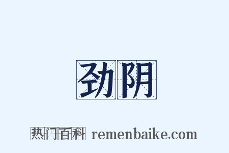 劲阴是什么意思的图片